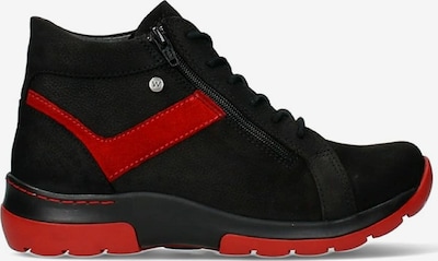 Wolky Shoes in rot / schwarz, Produktansicht