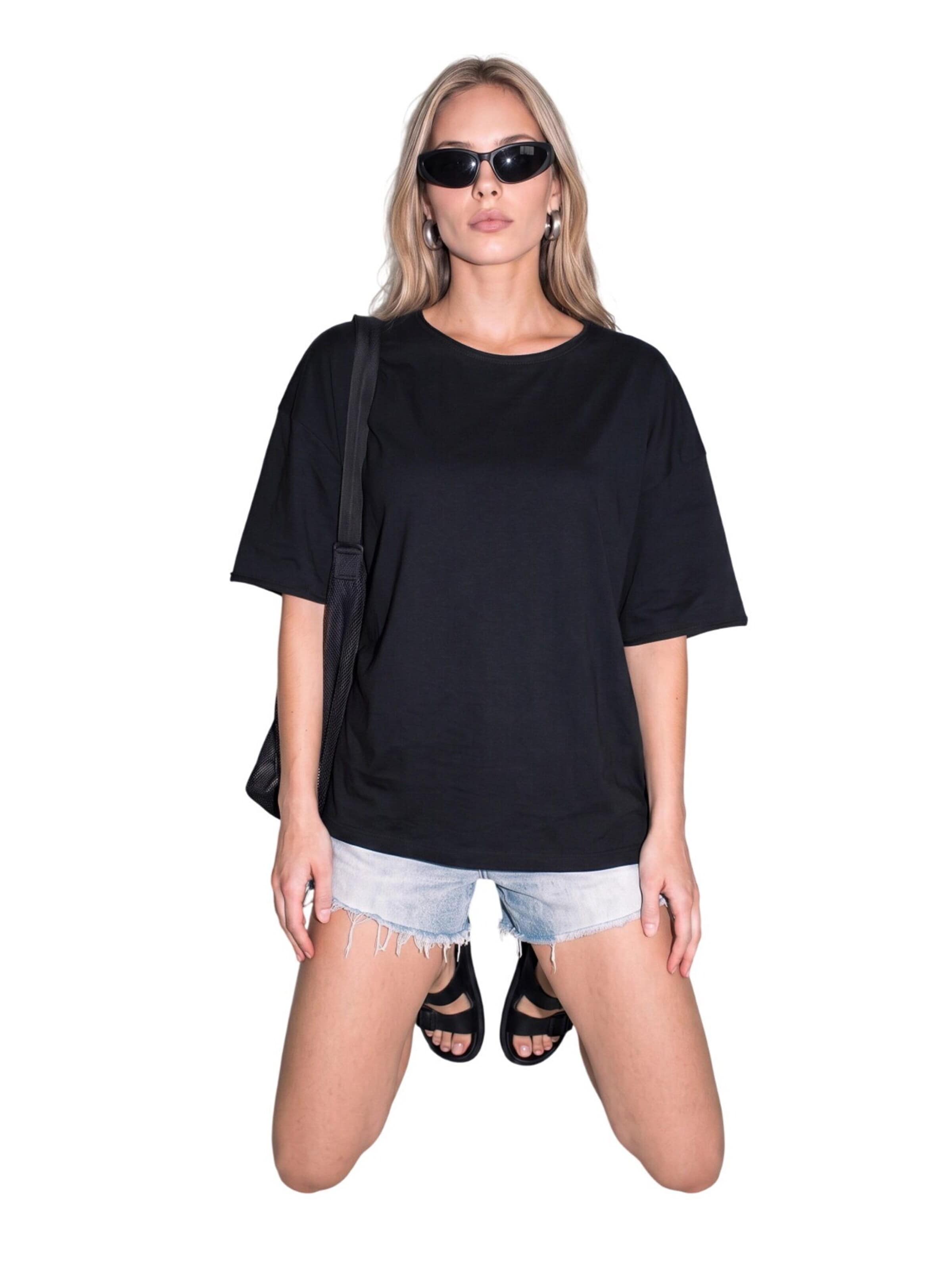 No Matter What Shirt in Zwart: voorkant