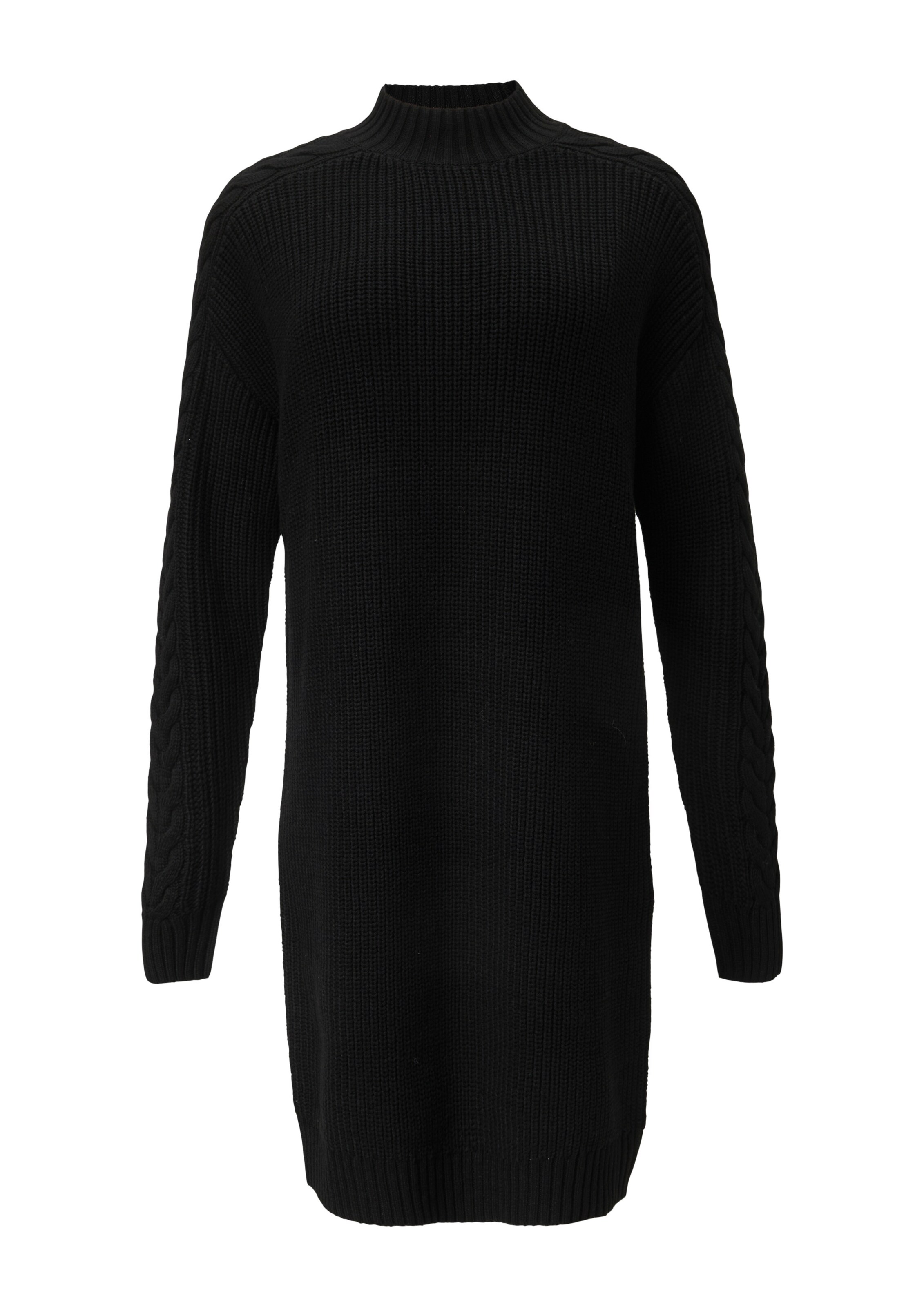 COMMA Kleid in Schwarz: Vorderseite