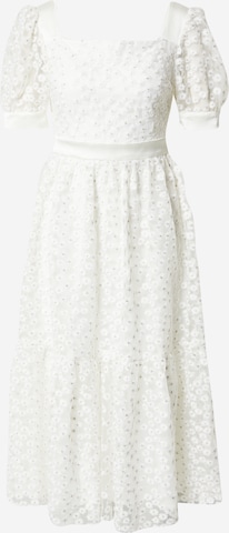 SWING Dress in White: front