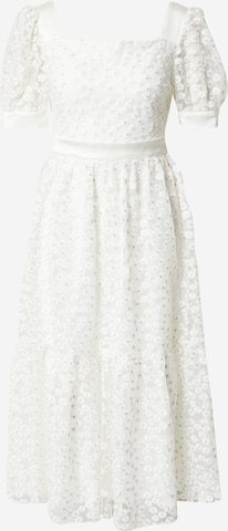 Robe SWING en blanc : devant