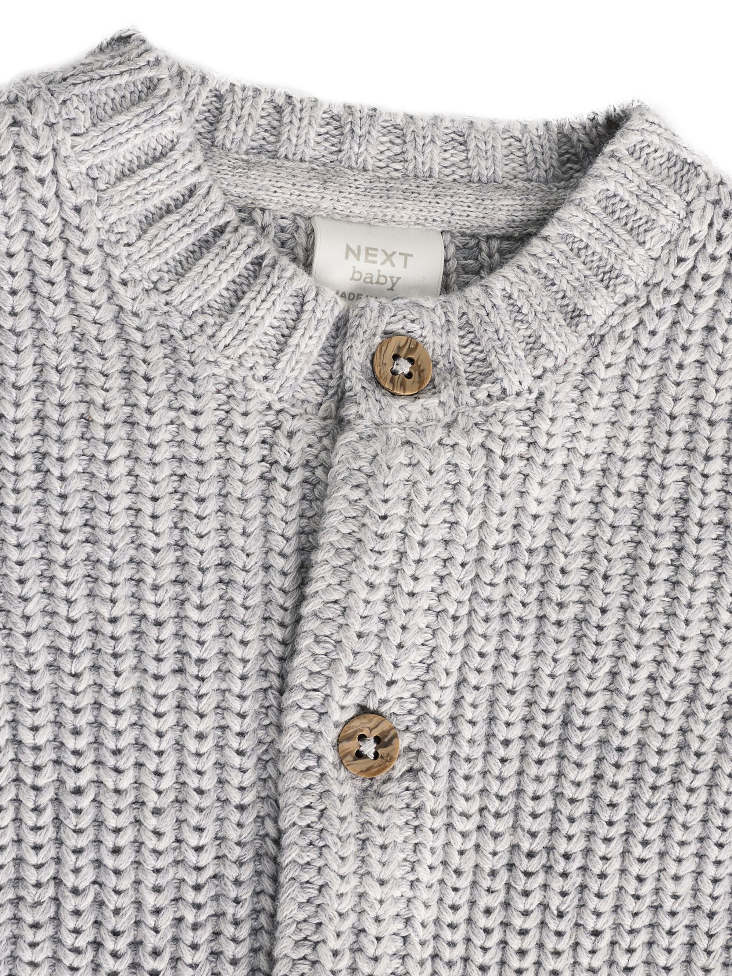 Next Knit cardigan in Grey