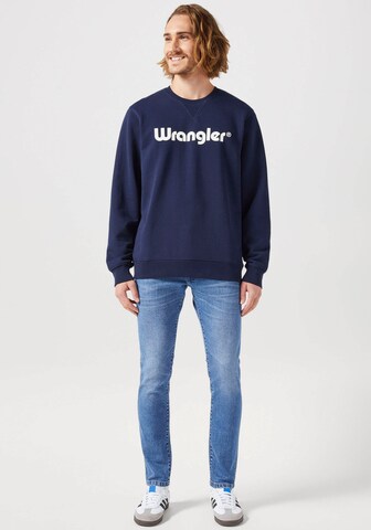 WRANGLER Sweatshirt in Blau