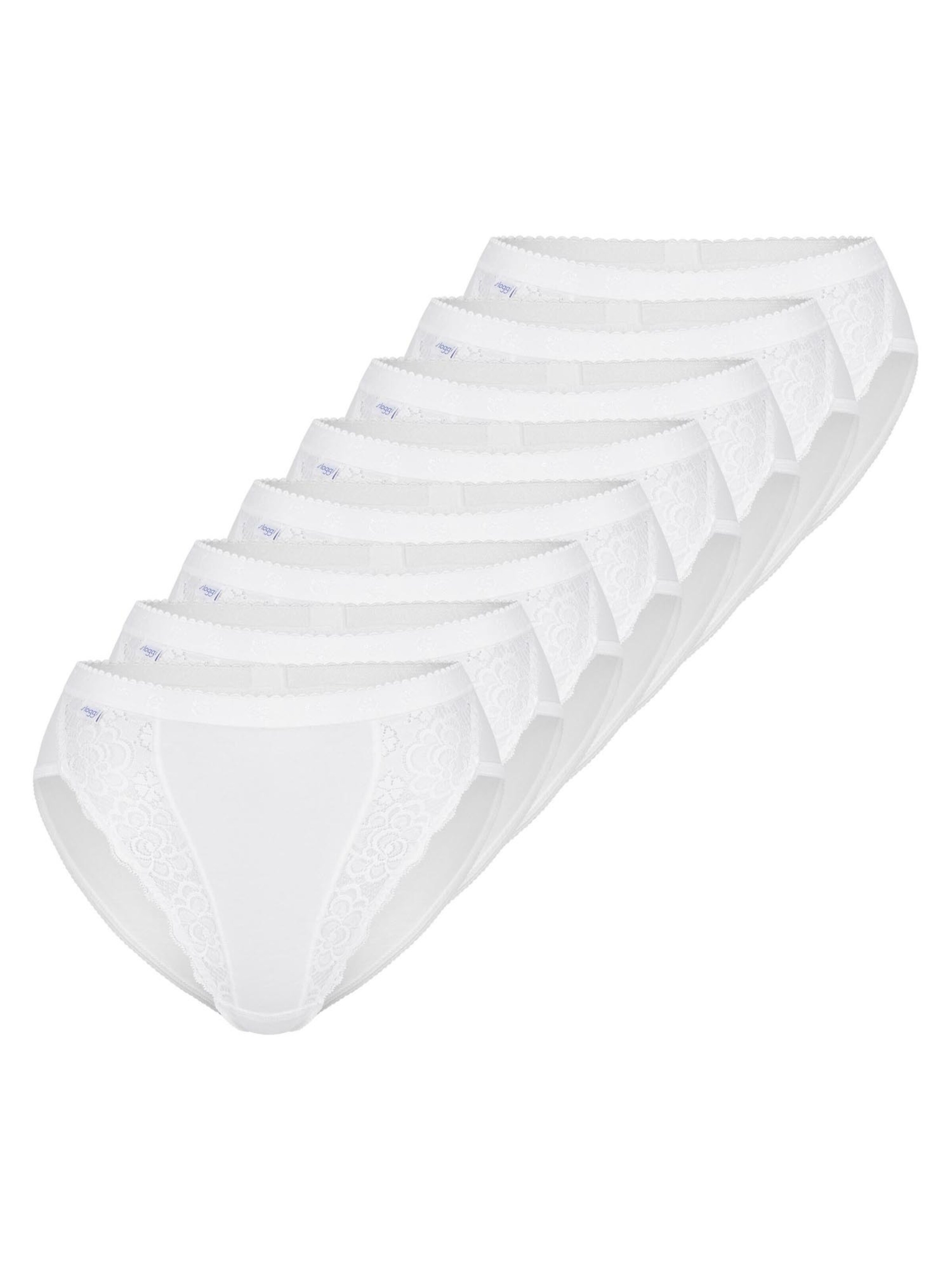 SLOGGI Slip 'Chic' in White: front