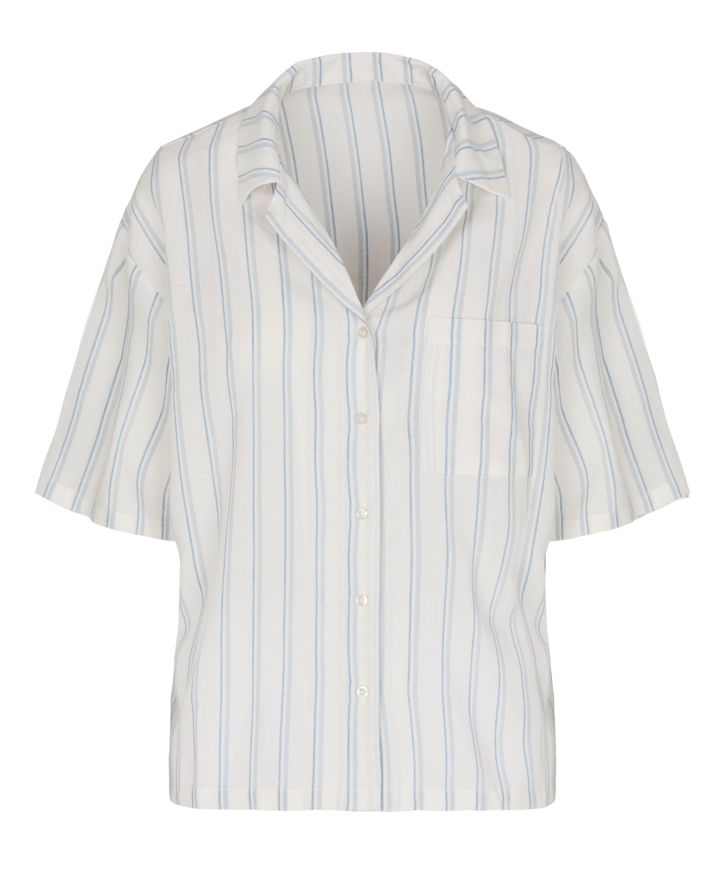 Hunkemöller Pajama shirt in White: front