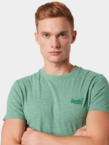 Superdry - Camisa em verde