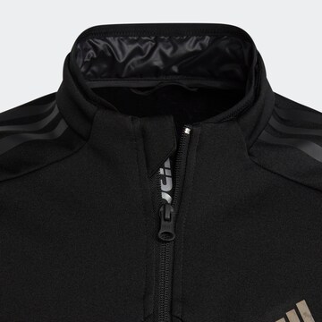 Giacca di felpa sportiva 'Tiro Suit Up' di ADIDAS SPORTSWEAR in nero