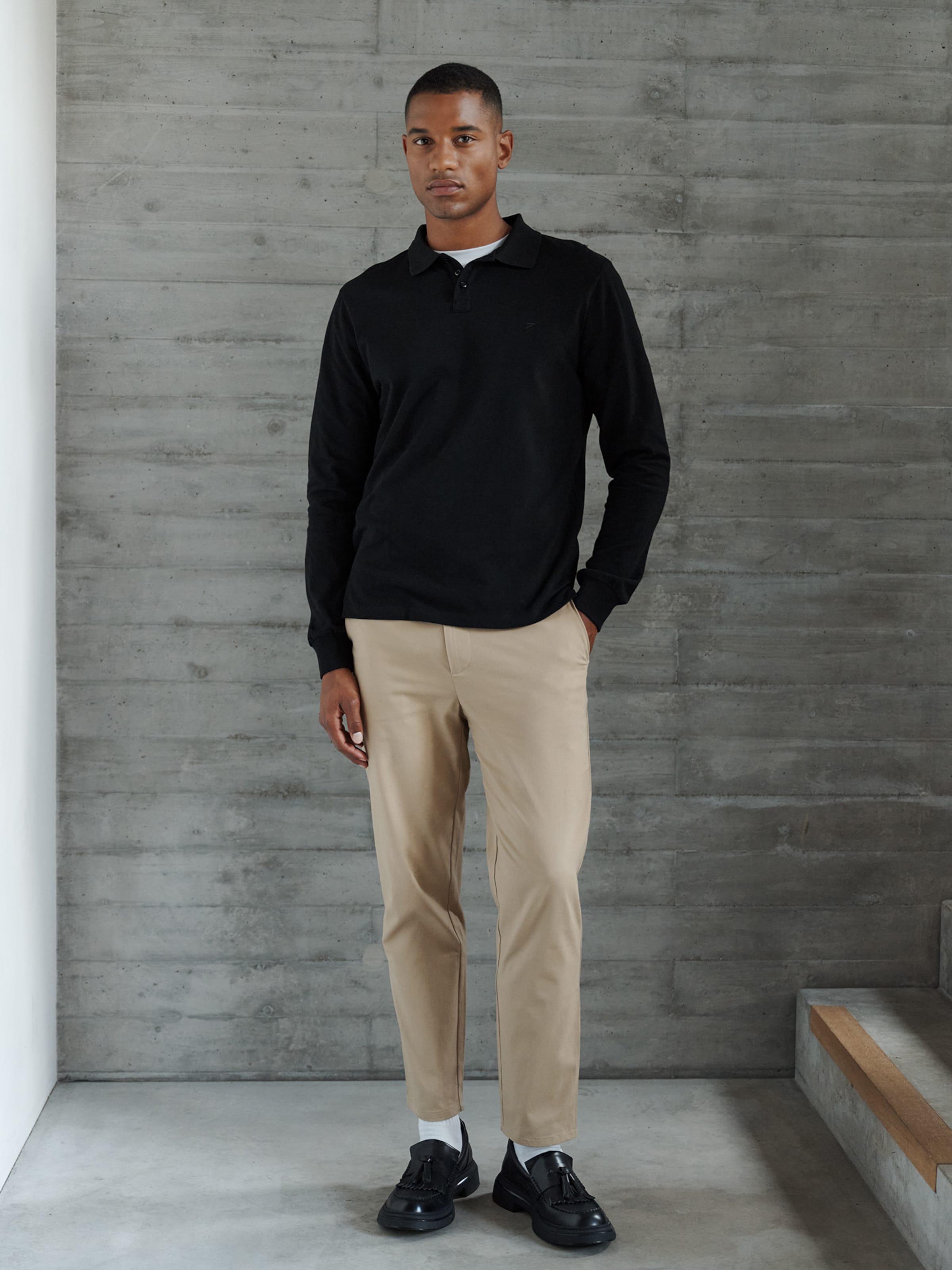 DAN FOX APPAREL Slim fit Chino Pants 'Essential' in Camel | ABOUT YOU