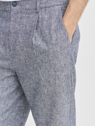 Casual Friday Loose fit Trousers ' CFMarc ' in Blue