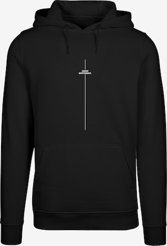 Merchcode - Sudadera 'Think Different' en negro: frente