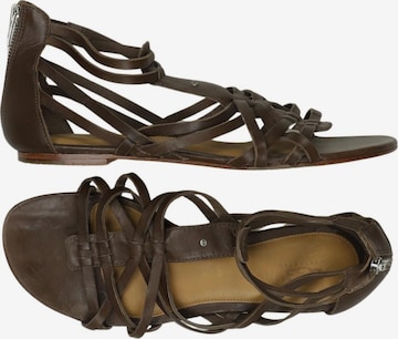 UGG Sandalen 41 in Braun: Vorderseite