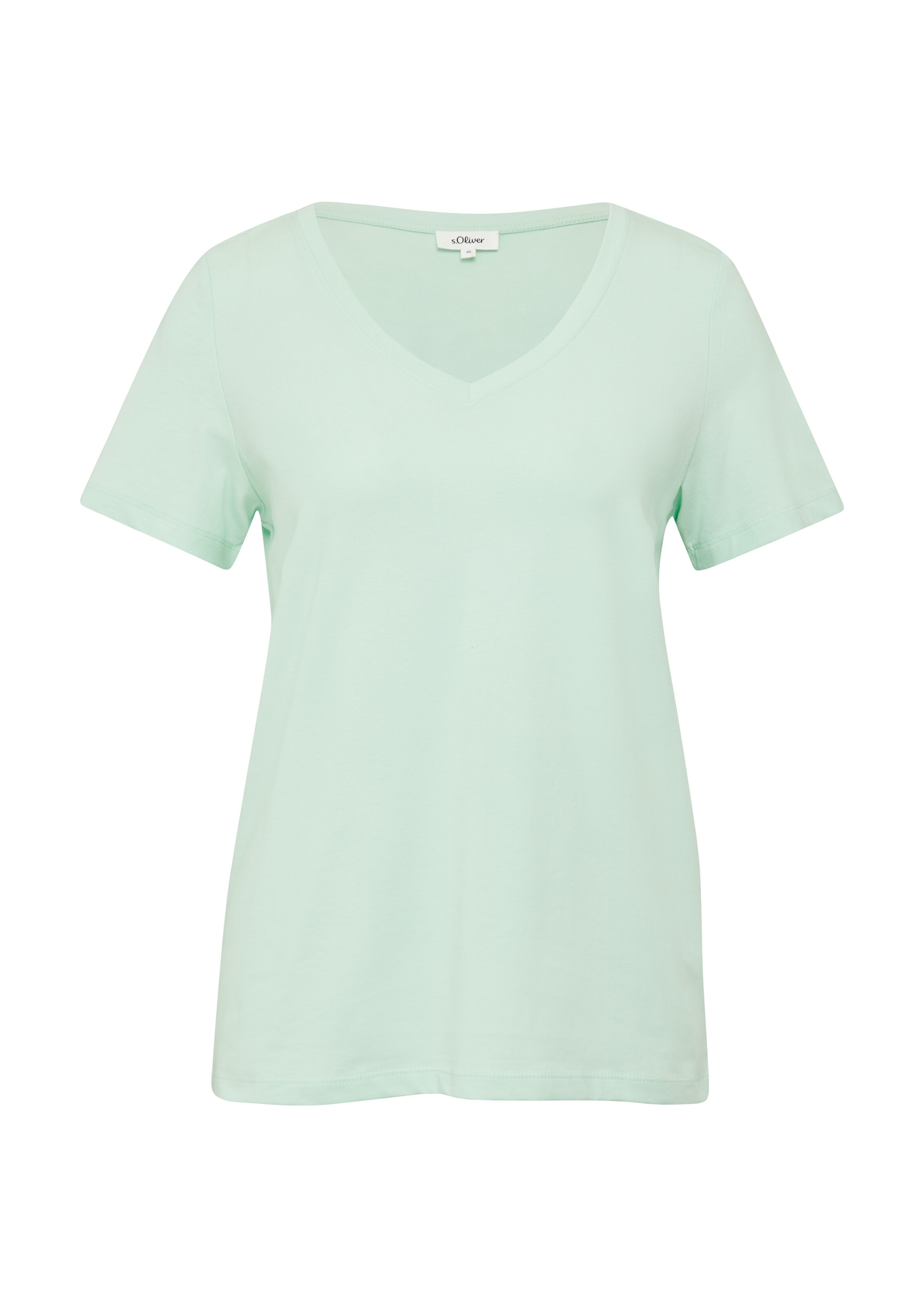 s.Oliver Koszulka w kolorze zielony: przód