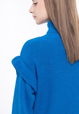 MYMO Sweater 'Blonda' in Blue