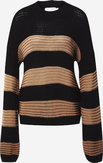 In The Style Curve Sweater 'BILLIE FAIERS' in Dark beige / Black, Item view