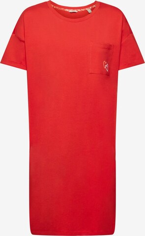 Camicia da notte di ESPRIT in rosso: frontale