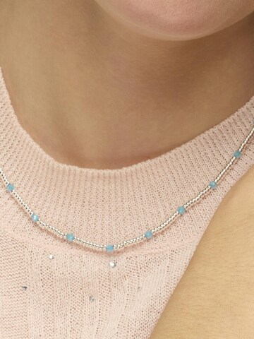 Luxenter - Colar 'Deli' em azul: frente