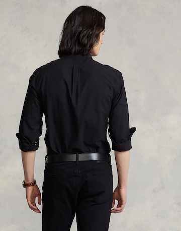 Coupe slim Chemise Polo Ralph Lauren en noir