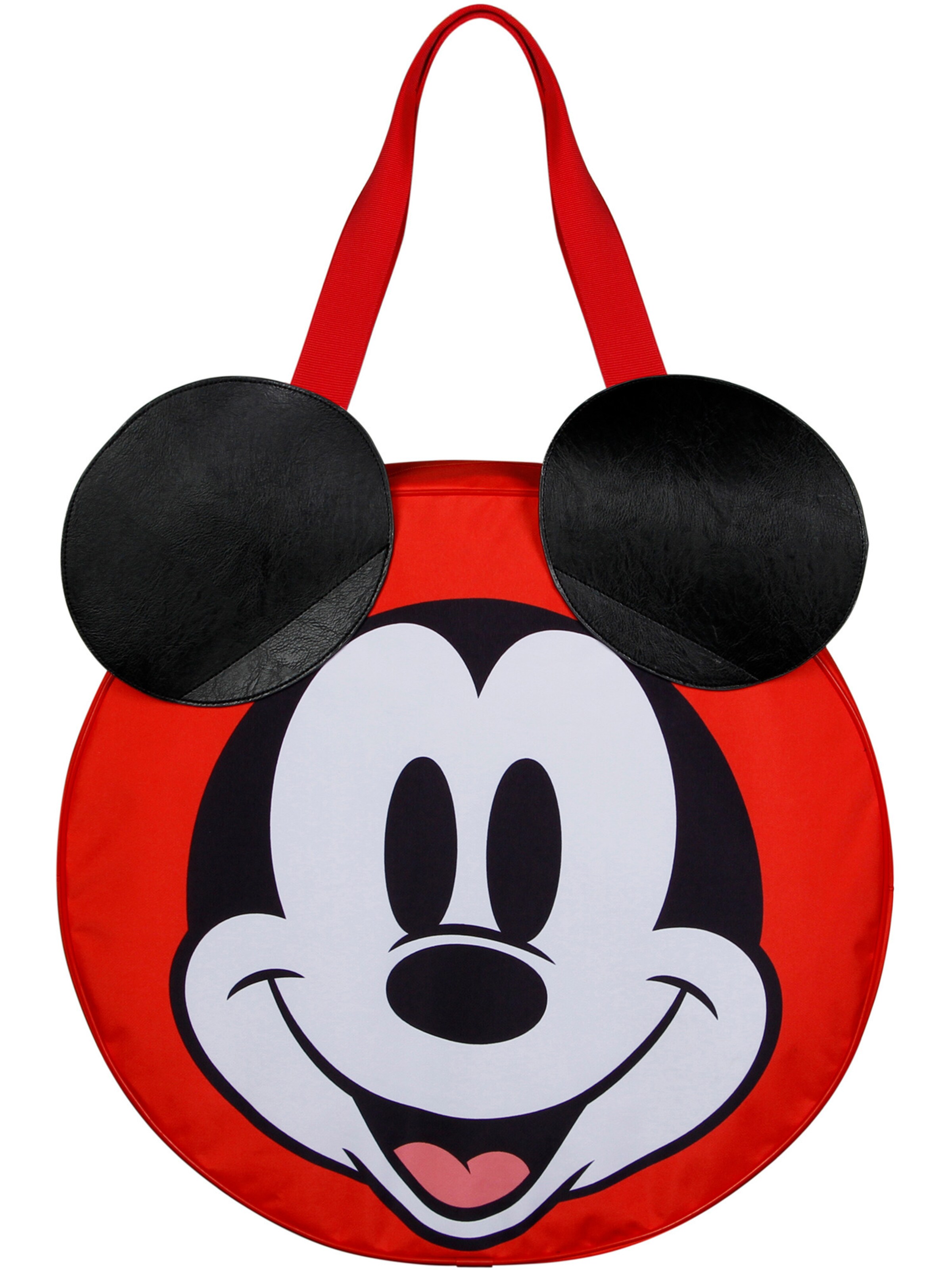 DISNEY Beach Bag 'Face-Jumbo Beach Bag' in Red: front