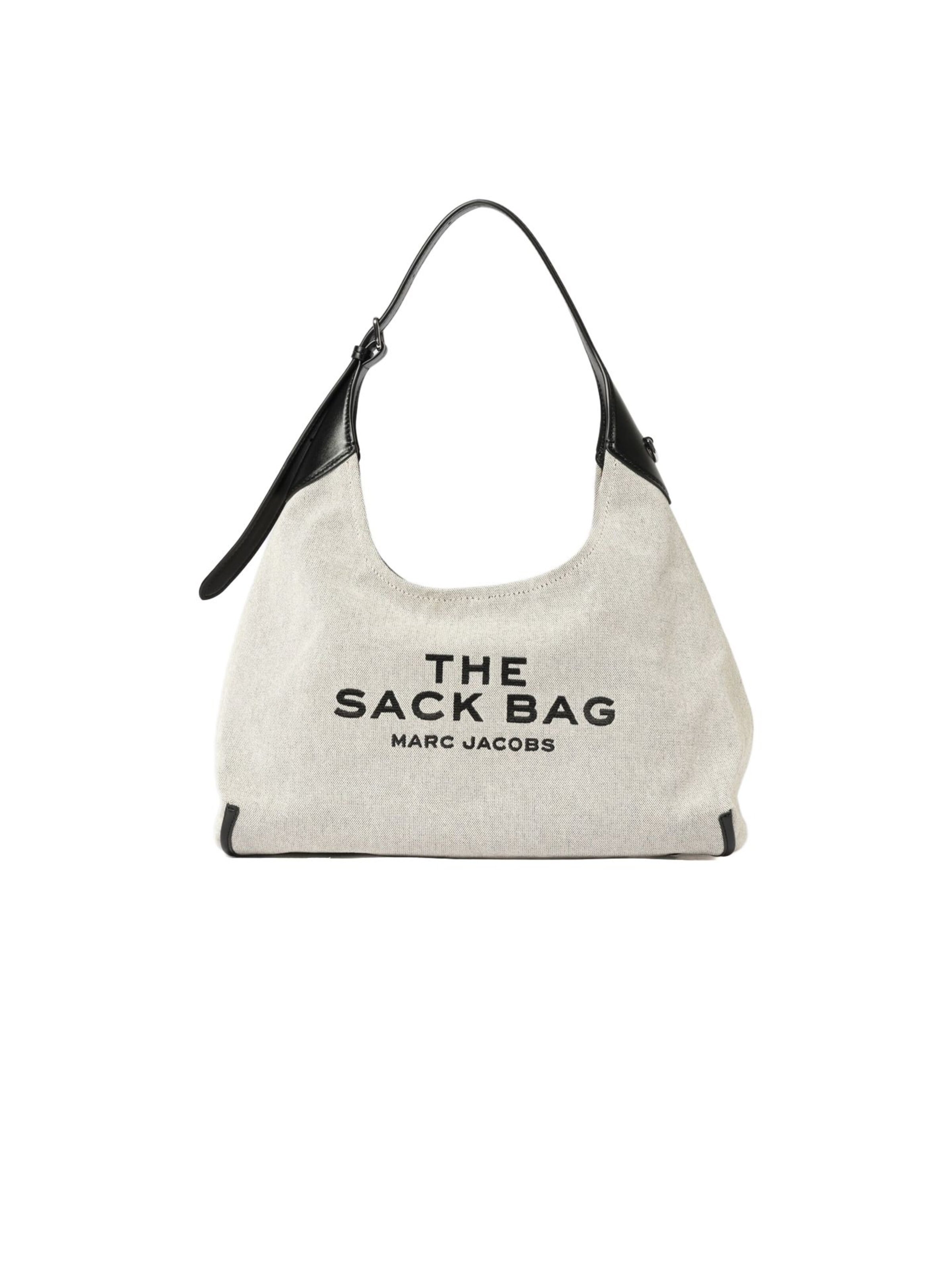 Borsa a mano 'Belted Sack' di Marc Jacobs in grigio: frontale
