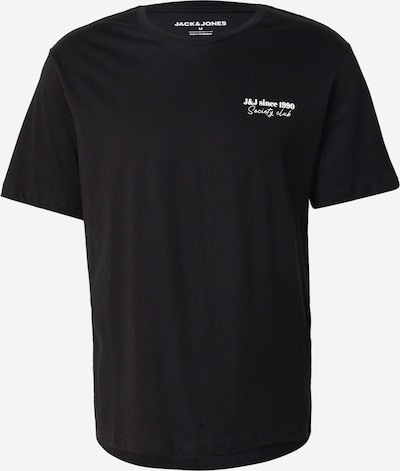 JACK & JONES Paita 'JJNINETY' värissä musta / valkoinen, Tuotenäkymä