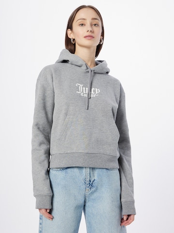 Juicy Couture Sport Sportief sweatshirt in Grijs: voorkant