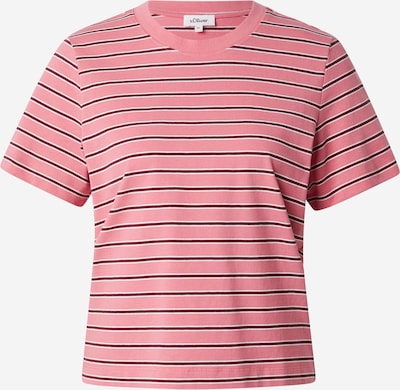 s.Oliver T-Shirt in XS in koralle / weinrot / weiß, Produktansicht