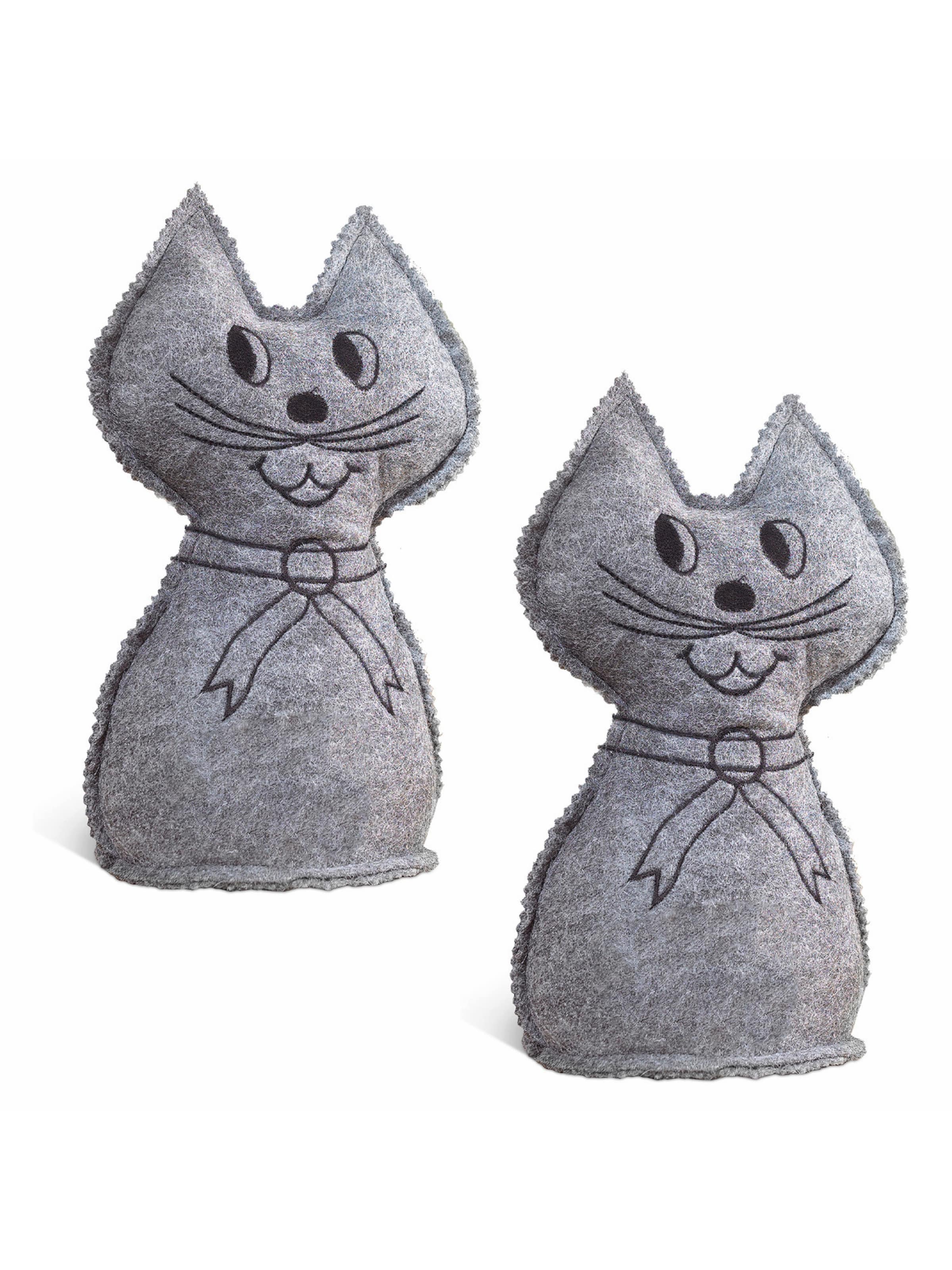 Wenko Household helper 'Katze' in Grey: front