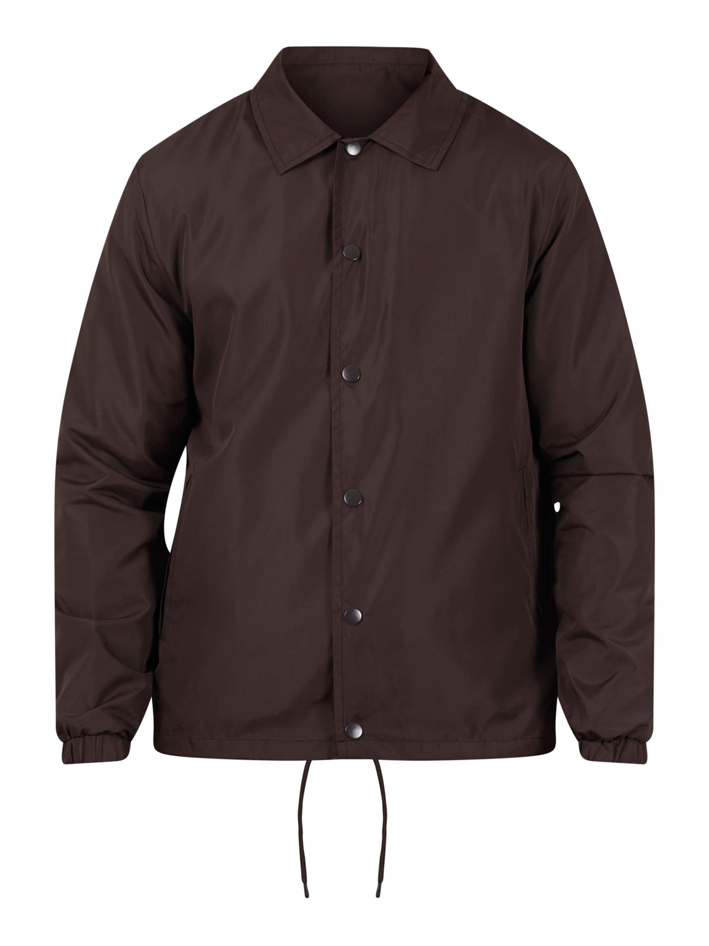 BRAVE SOUL Veste mi-saison en chocolat, Vue avec produit