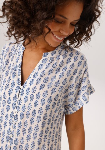 Aniston CASUAL Shirt Dress in White