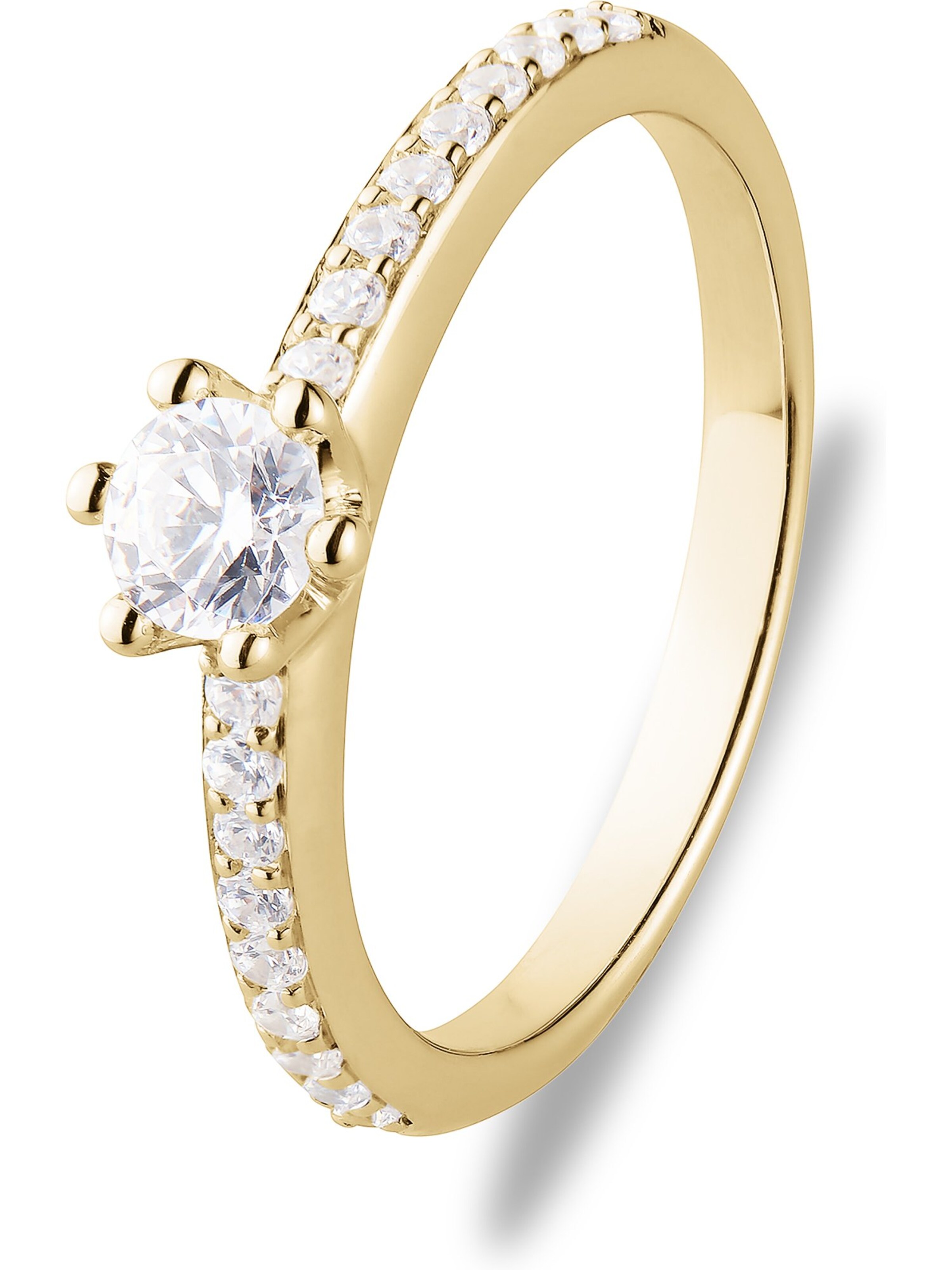 CHRIST Ring in Gold: Vorderseite