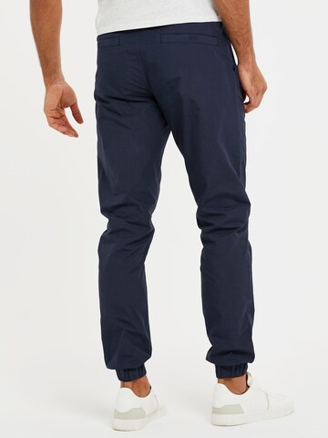 Threadbare Tapered Cargo trousers 'Presley' in Blue