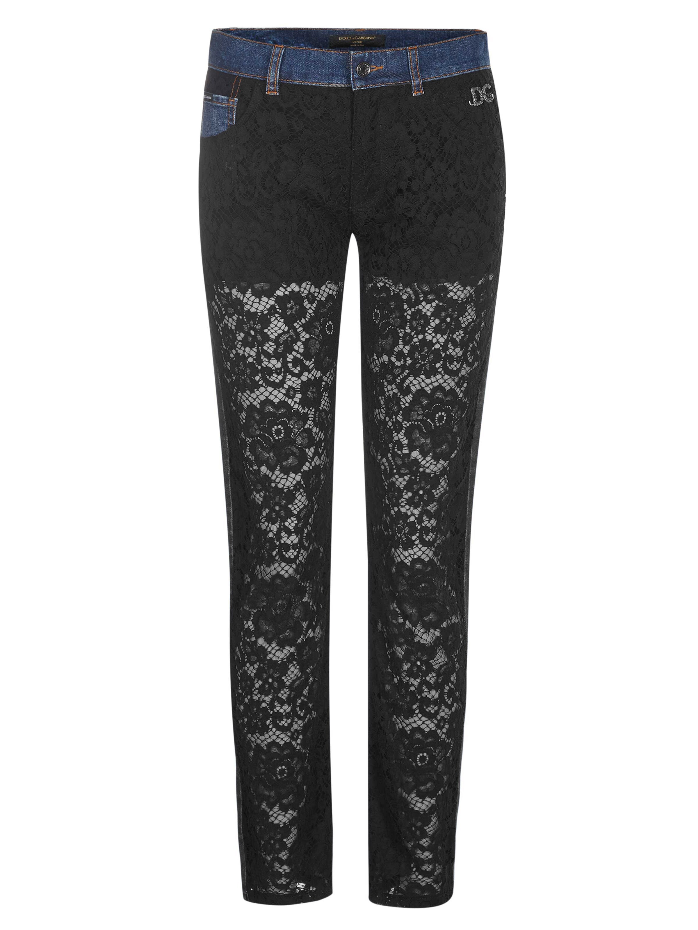 DOLCE & GABBANA Jeans‌‌‌‌‌‌‌ in 36 in schwarz, Produktansicht