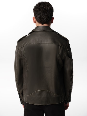 ABOUT YOU x Jaime Lorente Φθινοπωρινό και ανοιξιάτικο μπουφάν 'Tiago' σε μαύρο