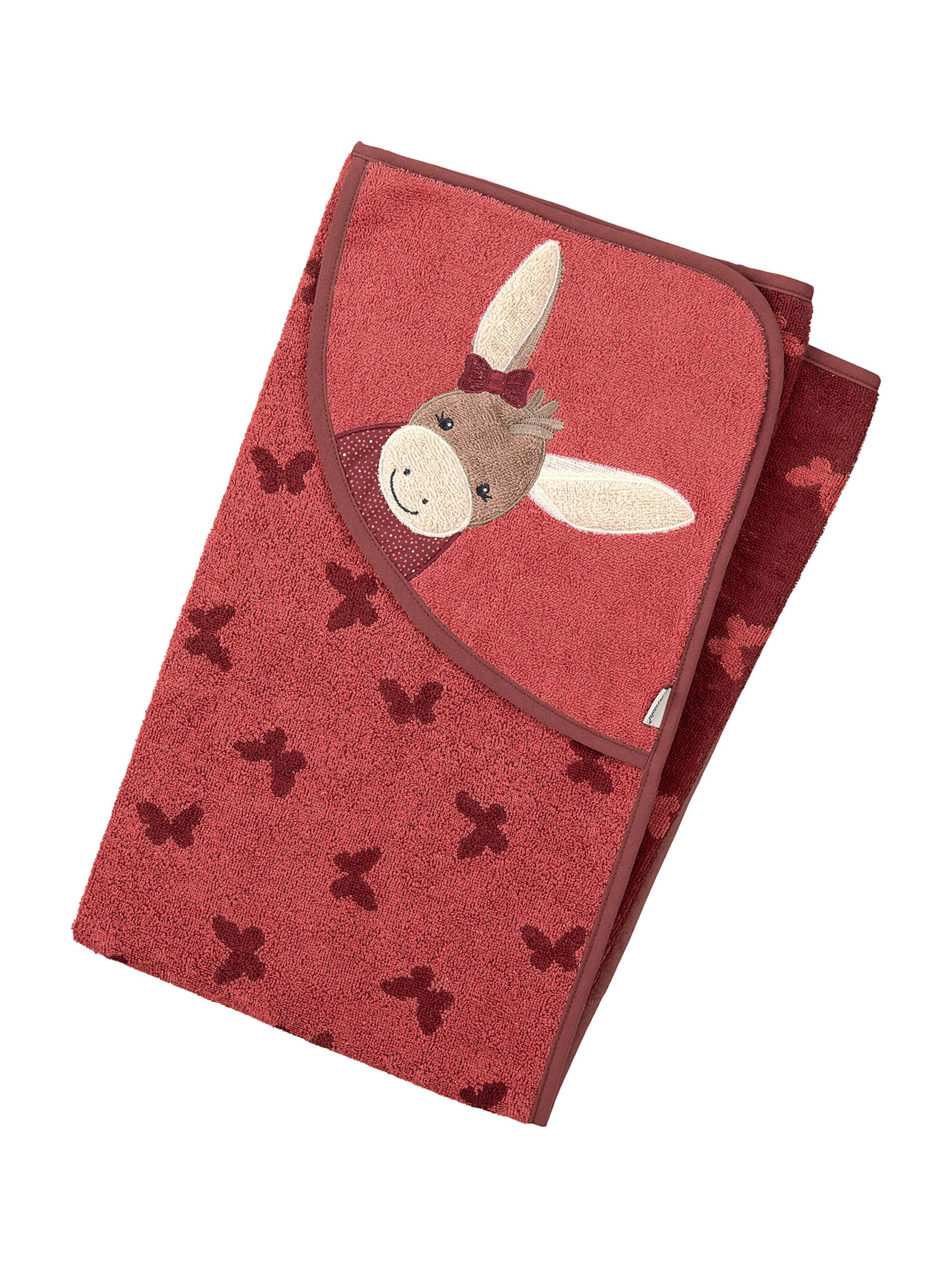 Frauen Wohn-Accessoires STERNTALER Badetuch 'Emmily' in Hellrot, Dunkelrot - LT11325 Frauen Wohn-Accessoires STERNTALER Badetuch 'Emmily' in Hellrot, Dunkelrot - LT11325