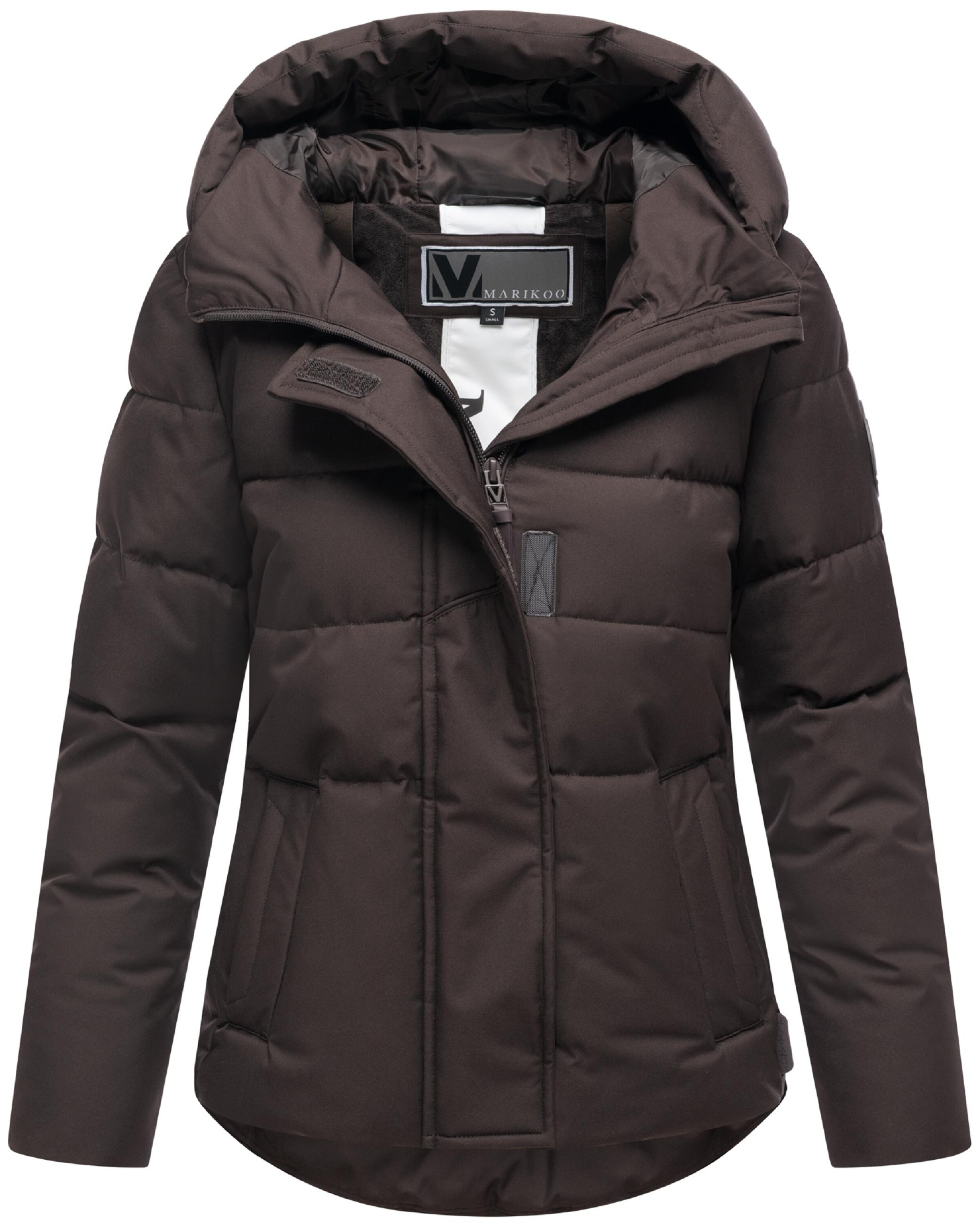 brūns MARIKOO Funkcionāla jaka 'Elira 16'