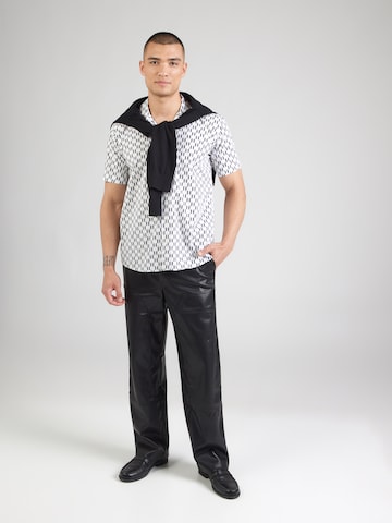 Karl Lagerfeld Regular fit Πουκάμισο σε λευκό