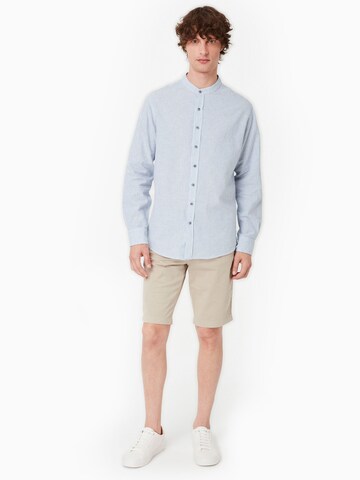 Organication Shorts in Beige: Vorderseite