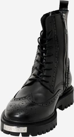 Yoxeone - Botas 'WING COMMANDER' en negro: frente