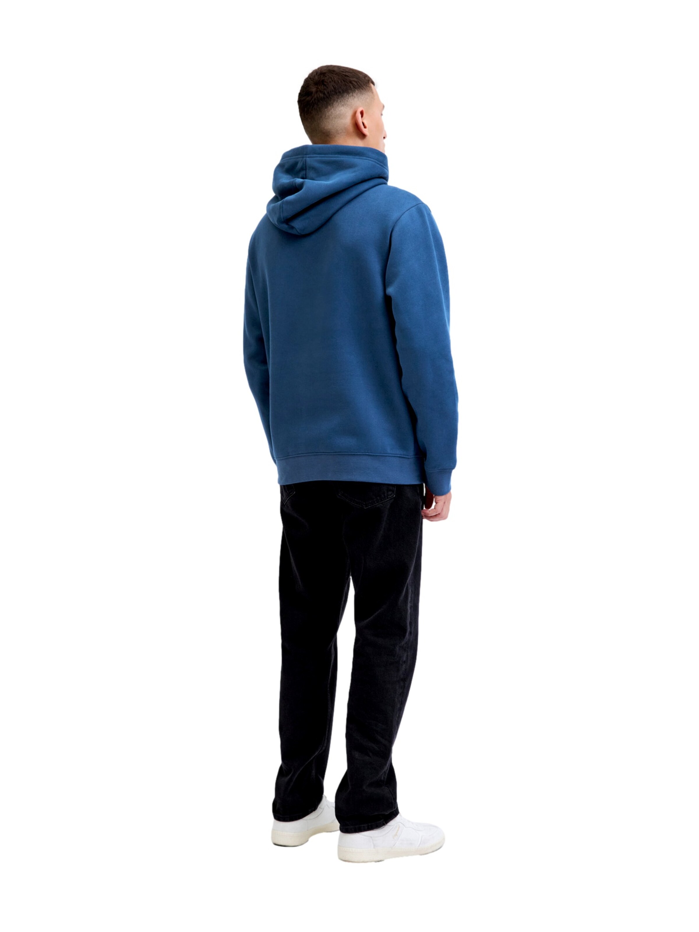 JACK & JONES Sweatshirt 'Point' in Blau