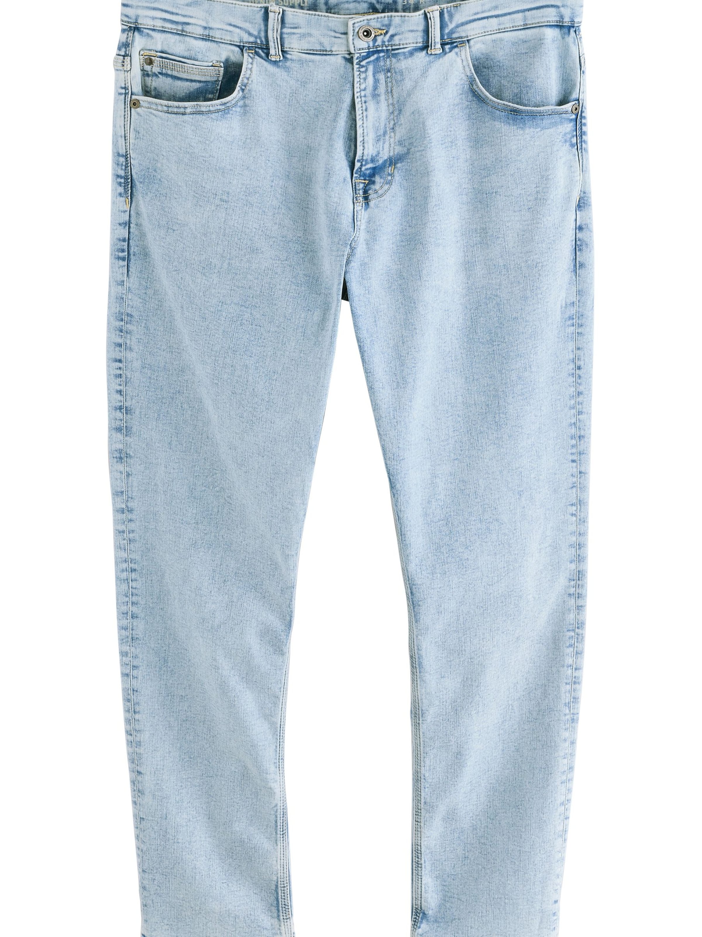 Next Слим Джинсы в Синий: спереди