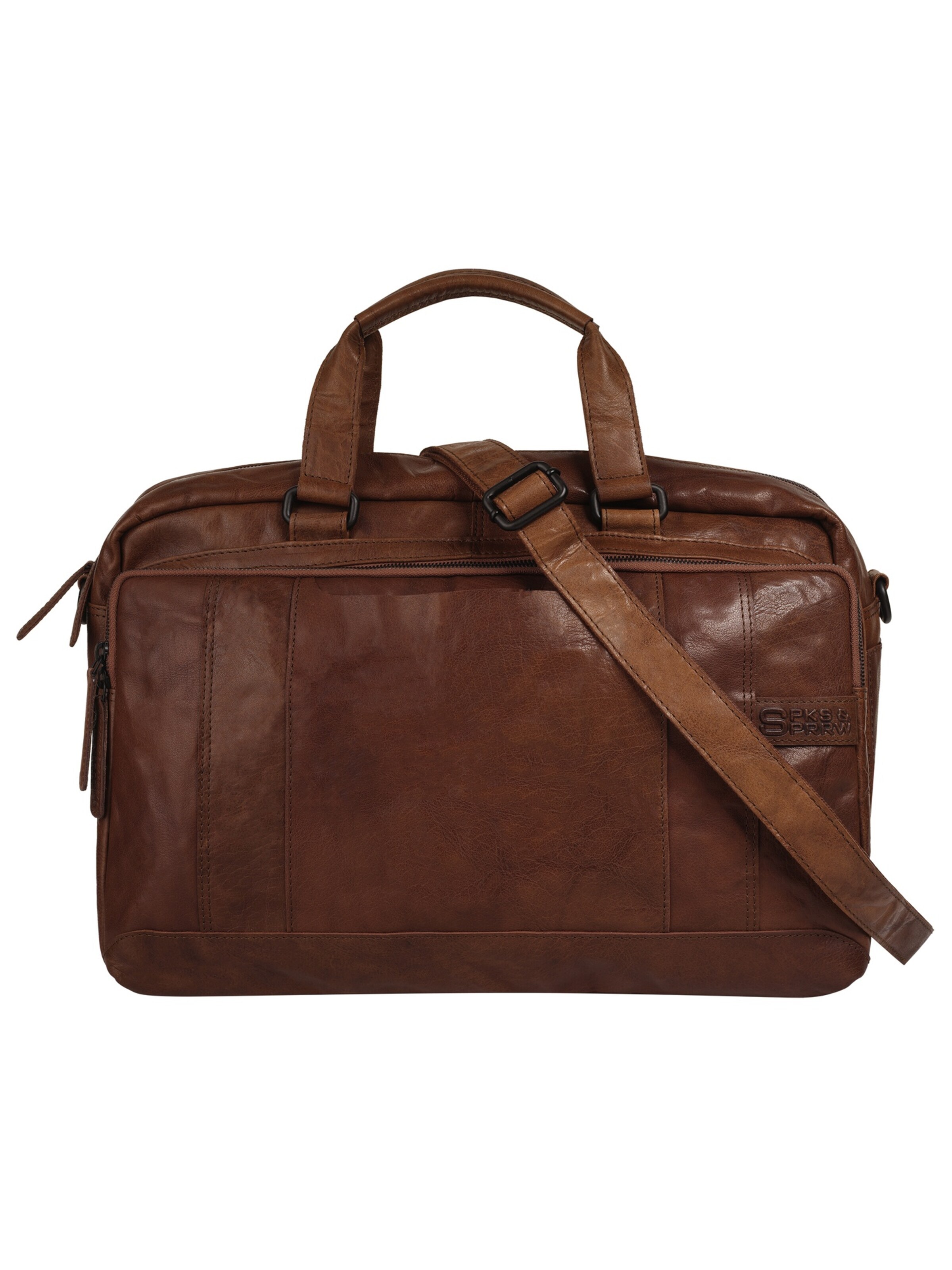 Spikes & Sparrow Reisetasche‌‌‌‌‌‌‌‌‌‌ in Braun: Vorderseite