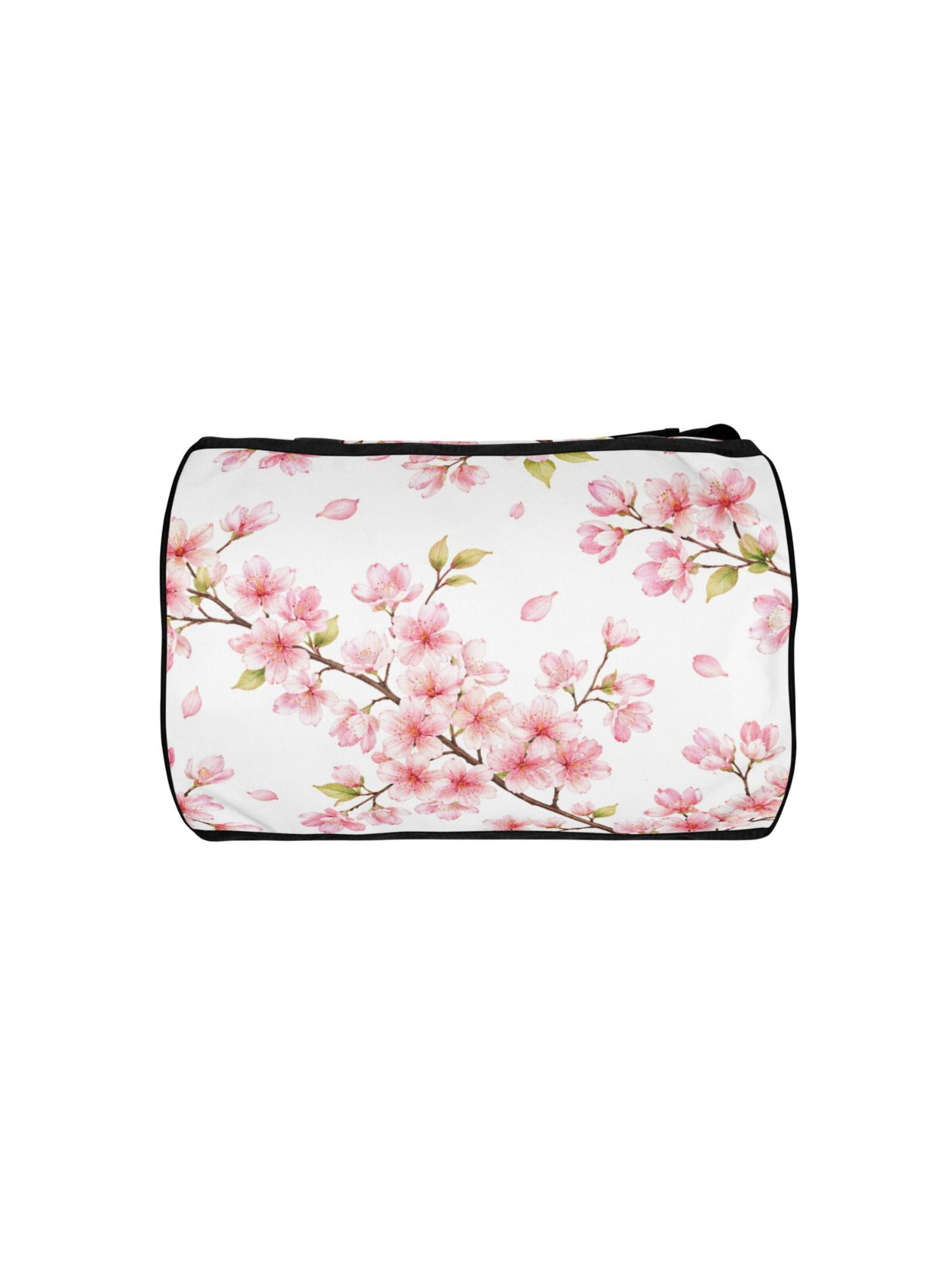Good to Blue Sportturnbeutel 'Cherry Blossom' in Weiß
