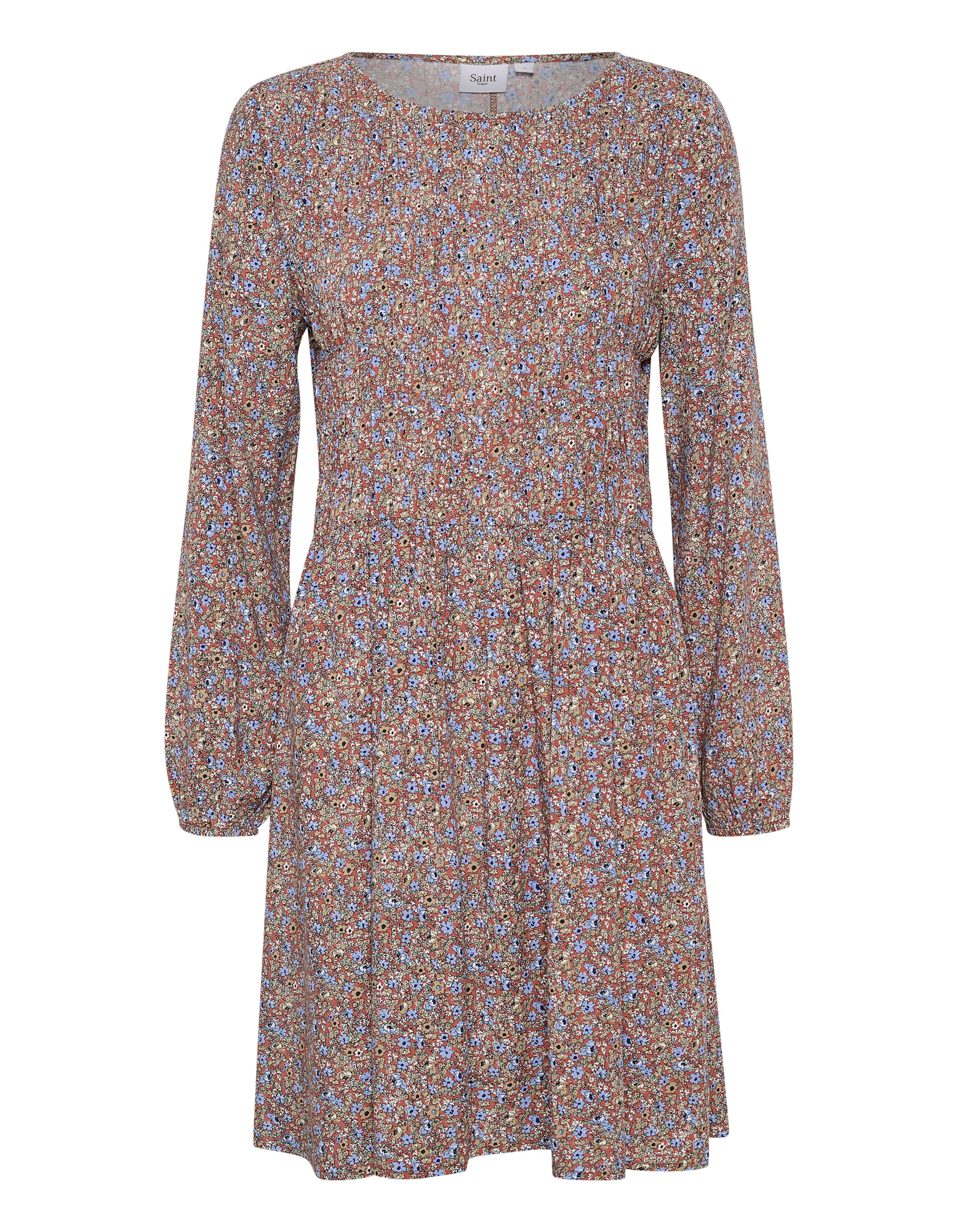 SAINT TROPEZ - Vestido em bege: frente