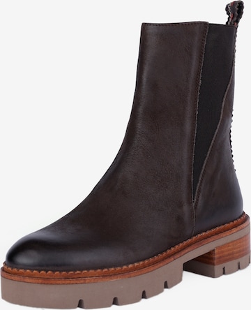 Crickit Chelsea Boots 'Naema' in Brown: front