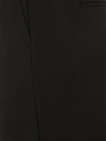 Pieces Tall regular Παντελόνι με τσάκιση 'CAMIL' σε μαύρο