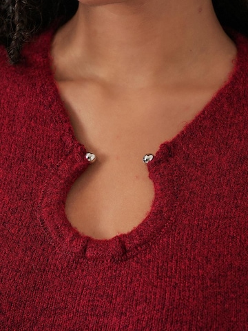 Bigdart Knitted dress in Red