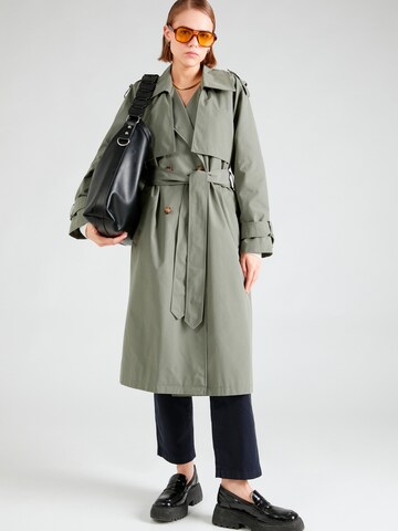 Abercrombie & Fitch Átmeneti kabátok - zöld
