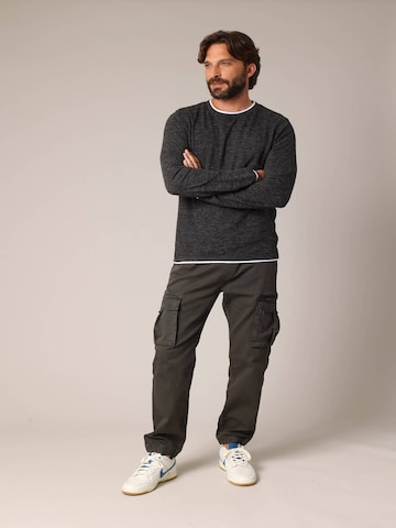 T-Shirt 'MONAN' Deeluxe en gris