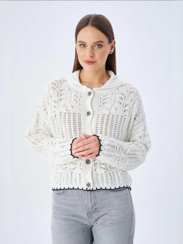 MixRay Knit Cardigan in Grey