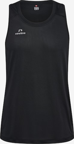 Newline Performance Shirt 'BEAT' in Black: front